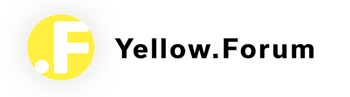 YellowForumLogoLockupYellowShadow